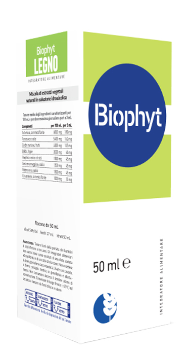 BIOPHYT LEGNO 50 ML SOLUZIONE IDROALCOLICA - Farmacia Bartoli