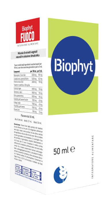 BIOPHYT FUOCO 50 ML SOLUZIONE IDROALCOLICA - Farmacia Bartoli