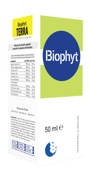 BIOPHYT TERRA 50 ML SOLUZIONE IDROALCOLICA - Farmacia Bartoli
