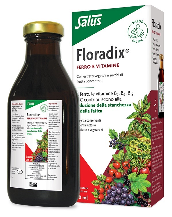 FLORADIX FERRO E VITAMINE 250 ML - Farmacia Bartoli