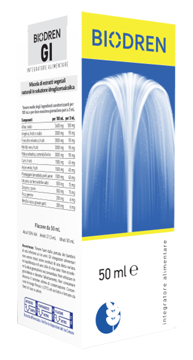 BIODREN GI SOLUZIONE IDROALCOLICA 50 ML - Farmacia Bartoli