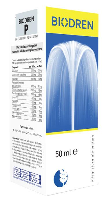 BIODREN P SOLUZIONE IDROALCOLICA 50 ML - Farmacia Bartoli
