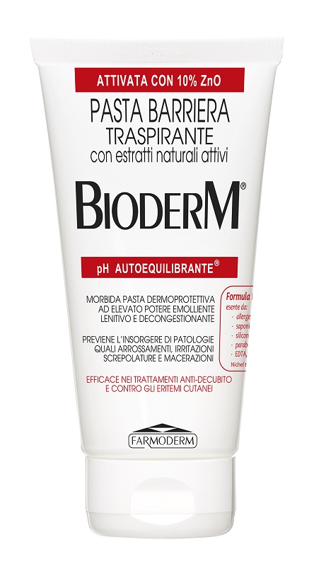 BIODERM PASTA BARRIERA TRASPIRANTE PH AUTOEQUILIBRANTE 150 ML - Farmacia Bartoli