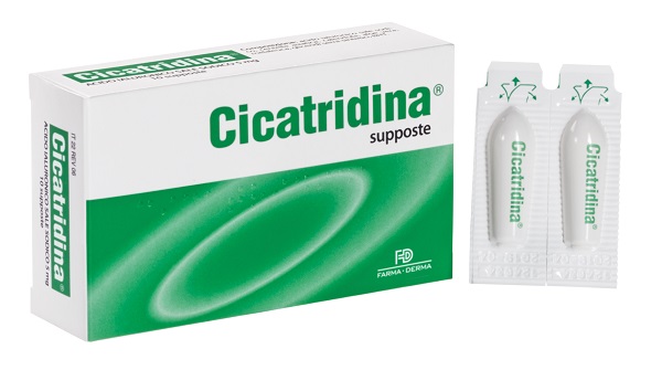 CICATRIDINA SUPPOSTE 10 PEZZI - Farmacia Bartoli