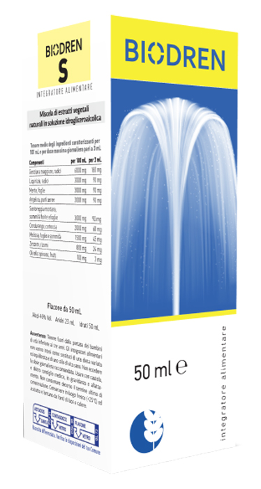 BIODREN S SOLUZIONE IDROALCOLICA 50 ML - Farmacia Bartoli