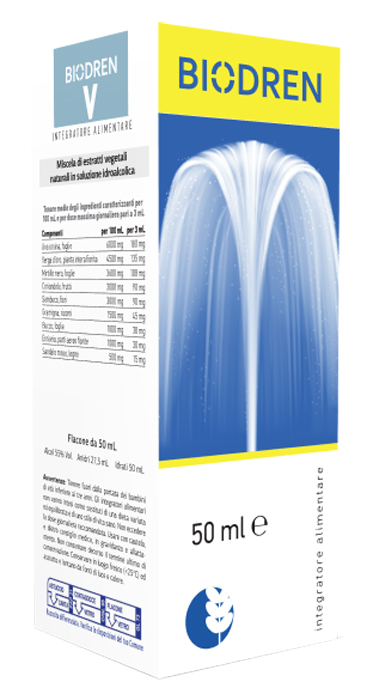 BIODREN V 50 ML SOLUZIONE IDROALCOLICA - Farmacia Bartoli