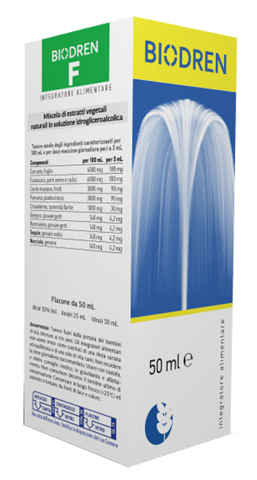 BIODREN F 50 ML SOLUZIONE IDROALCOLICA - Farmacia Bartoli