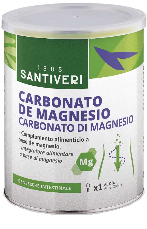 CARBONATO MAGNESIO 110 G SANTIVERI - Farmacia Bartoli