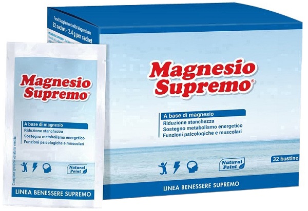 MAGNESIO SUPREMO 32 BUSTINE - Farmacia Bartoli