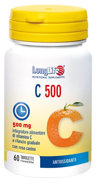 LONGLIFE C 500 T/R 60 TAVOLETTE - Farmacia Bartoli