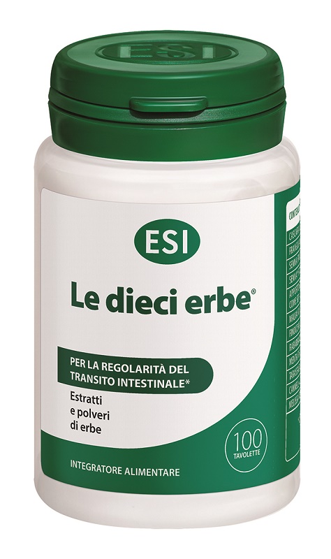 ESI LE DIECI ERBE 100 TAVOLETTE - Farmacia Bartoli