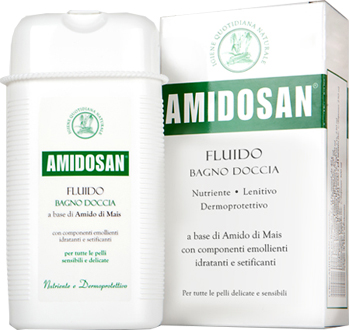 AMIDOSAN FLUIDO BAGNO DOCCIA NUTRIENTE LENITIVO RINFRESCANTE 300 ML - Farmacia Bartoli