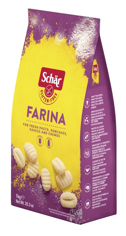 SCHAR FARINA PER PASTA FRESCA PANCAKES SALSE E CREME 1 KG - Farmacia Bartoli