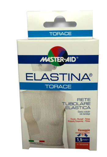 RETE TUBOLARE ELASTICA IPOALLERGENICA MASTER-AID ELASTINA TORACE 5 MT IN TENSIONE CALIBRO 8 CM - Farmacia Bartoli