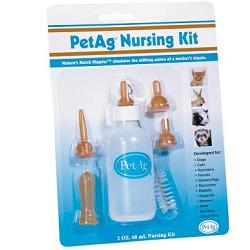 NURSING KIT BIBERON DA 60ML PER ANIMALI + TETTARELLE VARIE MISURE + SCOVOLINO PER PULIZIA - Farmacia Bartoli