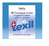 PRONTEX GARZA COMPRESSA OCULARE NON ADESIVA COTONE 10 PEZZI - Farmacia Bartoli