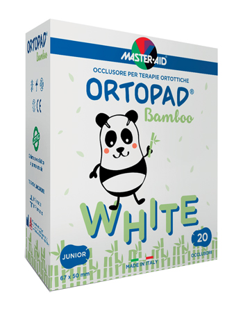 CEROTTO OCULARE PER ORTOTTICA ORTOPAD BIANCO JUNIOR 20 PEZZI - Farmacia Bartoli