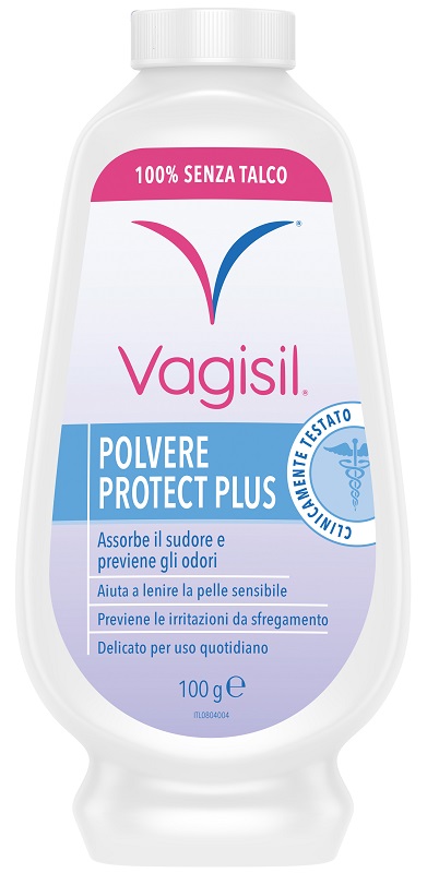 VAGISIL POLVERE PROTECT PLUS IGIENE FEMMINILE 100 G - Farmacia Bartoli