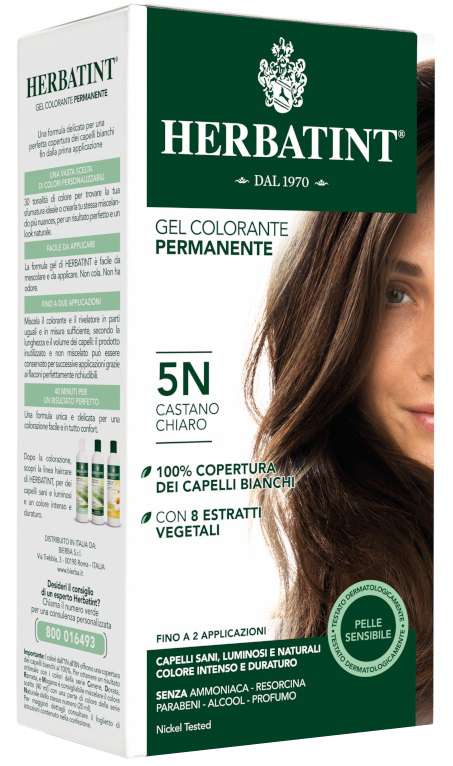 HERBATINT 5N CASTANO CHIARO 150 ML - Farmacia Bartoli