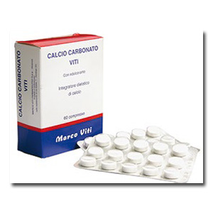 CALCIO CARBONATO VITI 60 COMPRESSE - Farmacia Bartoli