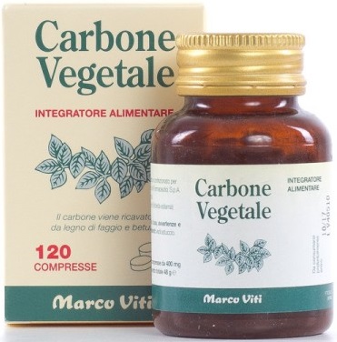 CARBONE VEGETALE 40 COMPRESSE - Farmacia Bartoli