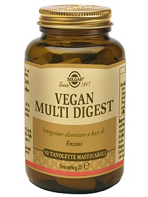 VEGAN MULTI DIGEST 50 TAVOLETTE MASTICABILI - Farmacia Bartoli