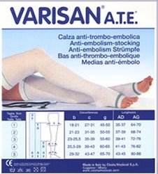 VARISAN ATE 18MMHG CALZA COSCIA AG PA BIANCO 3 - Farmacia Bartoli