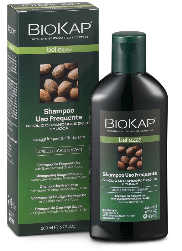 BIOKAP BELLEZZA SHAMPOO USO FREQUENTE 200 ML BIOSLINE - Farmacia Bartoli