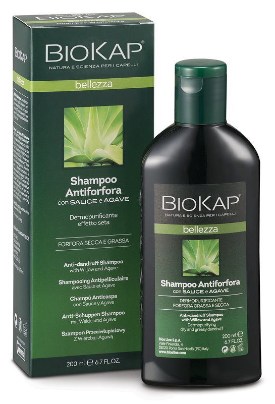 BIOKAP BELLEZZA SHAMPOO ANTIFORFORA 200 ML BIOSLINE - Farmacia Bartoli