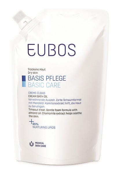 EUBOS OLIO BAGNO RICARICA 400 ML - Farmacia Bartoli