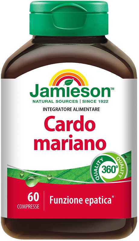 JAMIESON CARDO MARIANO MILK THIST 60 COMPRESSE - Farmacia Bartoli