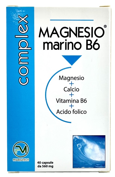 MAGNESIO MARINO B6 40 CAPSULE - Farmacia Bartoli