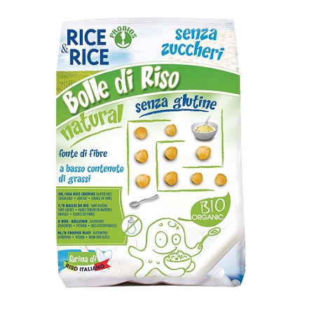 RICE&RICE BOLLE DI RISO AL NATURALE 150 G SENZA LIEVITO - Farmacia Bartoli