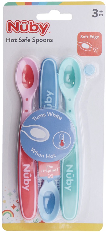 NUBY CUCCHIAINO TERMOSENSIBILE +4 MESI 2 PEZZI - Farmacia Bartoli