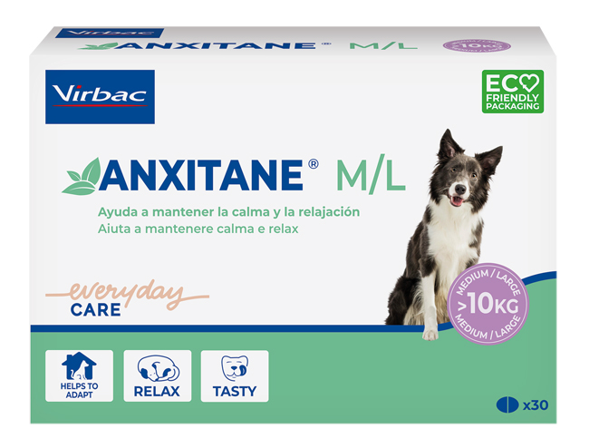 ANXITANE M/L SUPPLEMENTO NUTRIZIONALE SCATOLA 30 COMPRESSE APPETIBILI - Farmacia Bartoli
