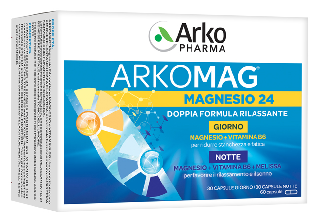 MAGNESIO 24 60 CAPSULE - Farmacia Bartoli