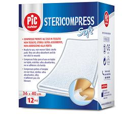 STERICOMPRESS SOFT XL GARZA TNT 18X40CM 12 PEZZI - Farmacia Bartoli
