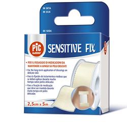 CEROTTO IN ROCCHETTO PIC SENSITIVE FIX SETA 5X500 CM CON FUSTELLA - Farmacia Bartoli