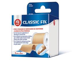 CEROTTO IN ROCCHETTO PIC CLASSIC FIX TELA 2,5X500 CM FUSTELLA - Farmacia Bartoli