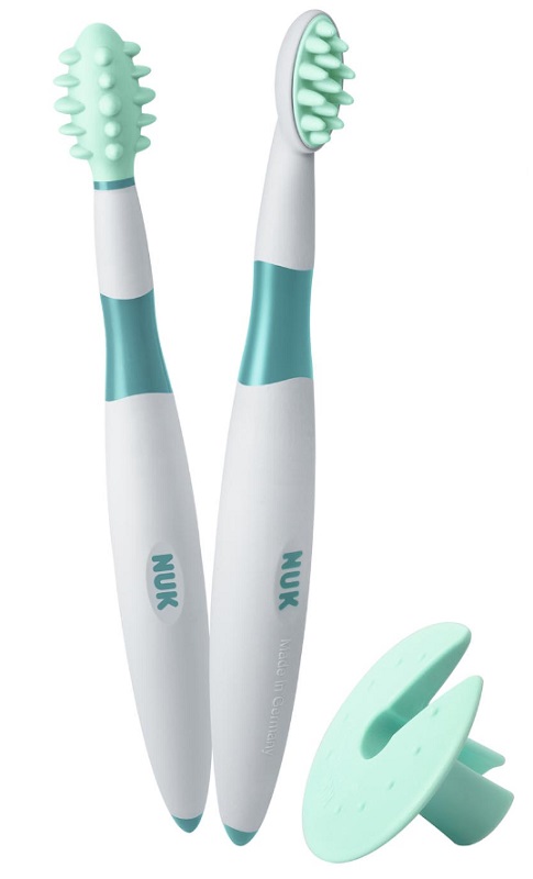 NUK SET 2 DENTARUOLI + ANELLO DI PROTEZIONE - Farmacia Bartoli
