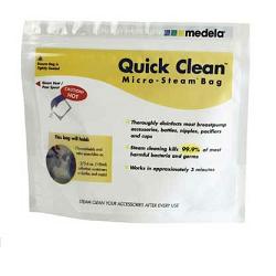 QUICK CLEAN SACCA PER STERILIZZAZIONE A MICROONDE 5 PEZZI - Farmacia Bartoli
