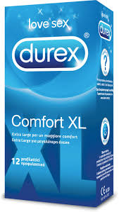 PROFILATTICO DUREX COMFORT XL 12 PEZZI - Farmacia Bartoli