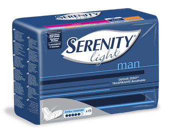 PANNOLINO SERENITY LIGHT MAN EXTRA COMFORT 15 PEZZI - Farmacia Bartoli