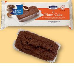 BONONIA PLUMCAKE AL CACAO CON CREMA ALLA NOCIOLA SENZA GLUTINE 6 X 45 G - Farmacia Bartoli