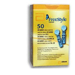 LANCETTE PUNGIDITO FREESTYLE GAUGE 28 50 PEZZI - Farmacia Bartoli