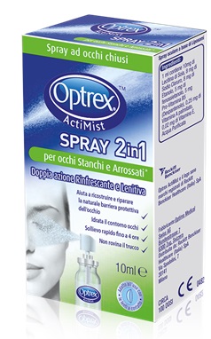 SPRAY OCULARE OPTREX ACTIMIST 2IN1 OCCHI STANCHI E ARROSSATI 1 PEZZO - Farmacia Bartoli