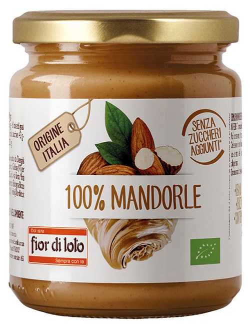 FIOR DI LOTO CREMA 100% DI MANDORLE TOSTATE - Farmacia Bartoli