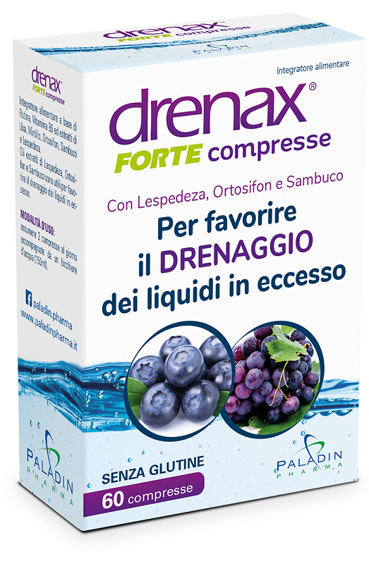 DRENAX FORTE MIRTILLO 60 COMPRESSE - Farmacia Bartoli