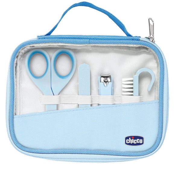 CHICCO SET UNGHIE BAMBINO AZZURRO-VERDE - Farmacia Bartoli