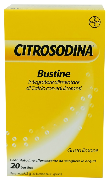 CITROSODINA 20 BUSTINE GRANULATO EFFERVESCENTE - Farmacia Bartoli